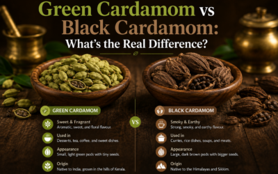 Green Cardamom vs Black Cardamom: Discover the Real Difference